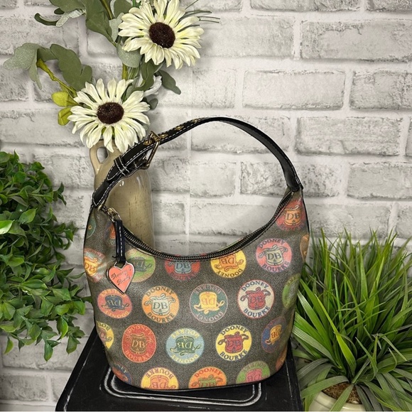 Dooney & Bourke Handbags - Dooney & Bourke Multicolor Hobo Bag VINTAGE Y2K